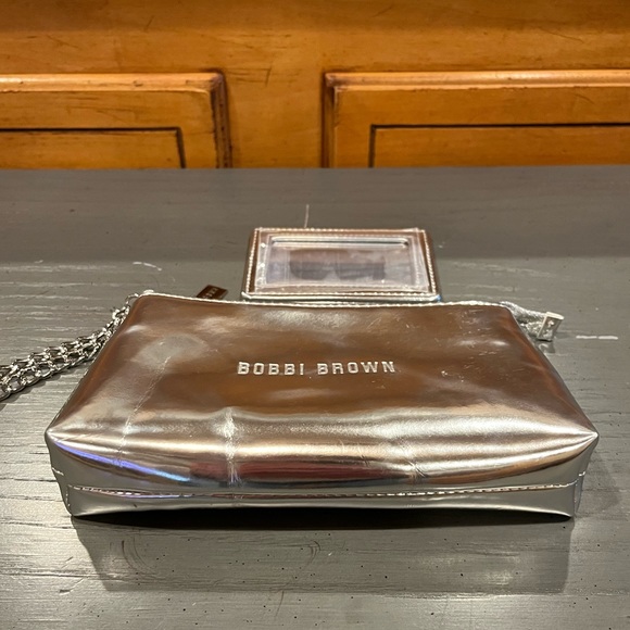 NWOT Bobbi Brown Metallic Eyeglasses Sunglasses Case Zip Pouch - Picture 3 of 9
